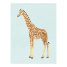 Giraffe Nursery Art