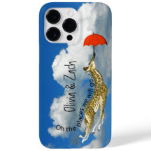Giraffe Oh die Orte, an die wir gehen werden - iPh