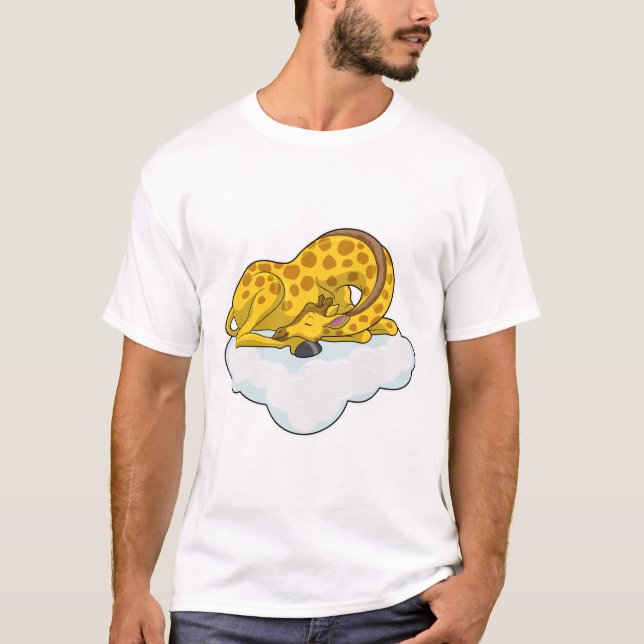 Giraffe on Clouds T-Shirt (Vorderseite)