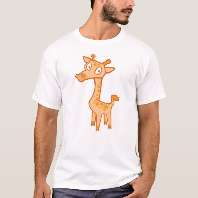 Giraffe - Orange T-Shirt (Vorderseite)