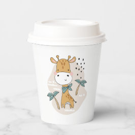 Giraffe Paper Cups Pappbecher