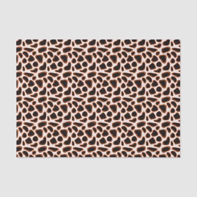 Giraffe Papier für das Muster von Tiermustern (Vorderseite)