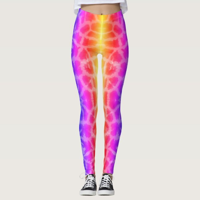 Giraffe-Party Leggings (Vorderseite)