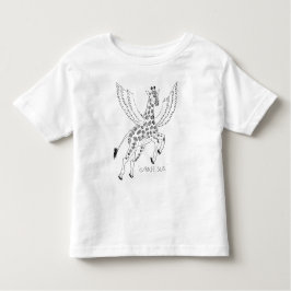 Giraffe + pegasus = Giraffsus Kleinkind T-shirt