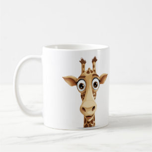Giraffe Peking Niedlich Adorable Funny Animal Cart Kaffeetasse