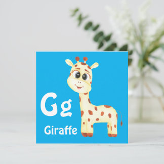 Giraffe personalisieren ABC: Buchstabe G - Ihren N