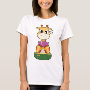 Giraffe-Poker-Poker-Karten T-Shirt