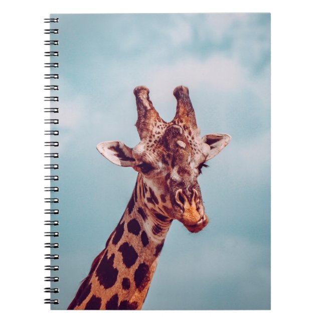 GIRAFFE PORTRAIT NOTIZBLOCK (Vorderseite)