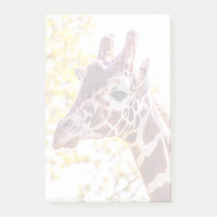 Giraffe Portrait Post-it Klebezettel