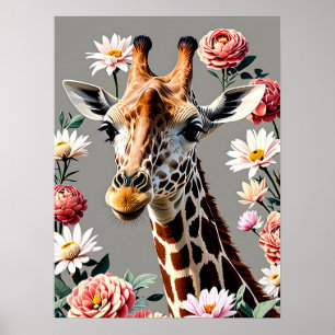 Giraffe Poster