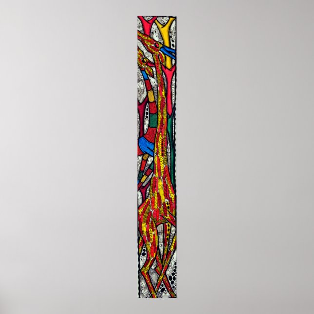 Giraffe Poster (Vorne)