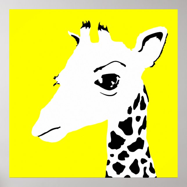 Giraffe Poster (Vorne)
