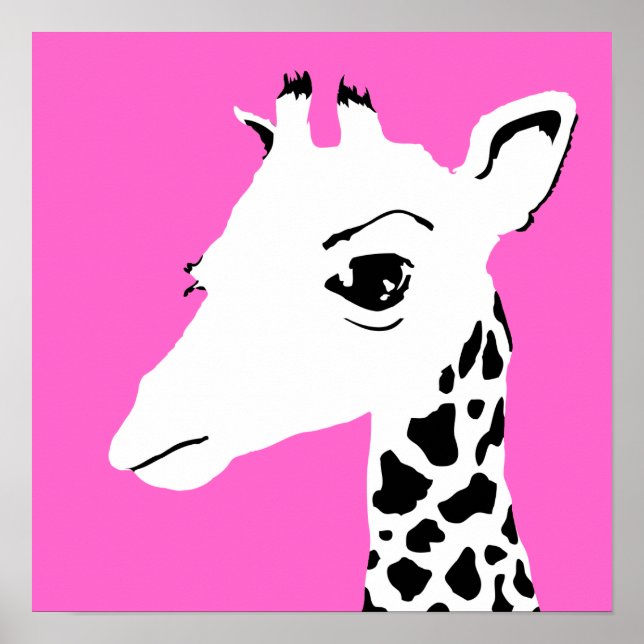 Giraffe Poster (Vorne)