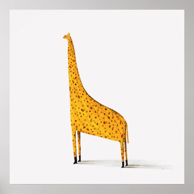 Giraffe Poster (Vorne)