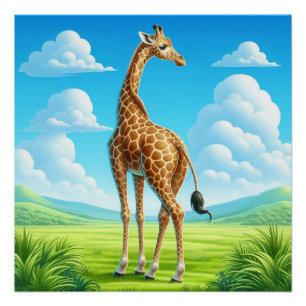 Giraffe Poster