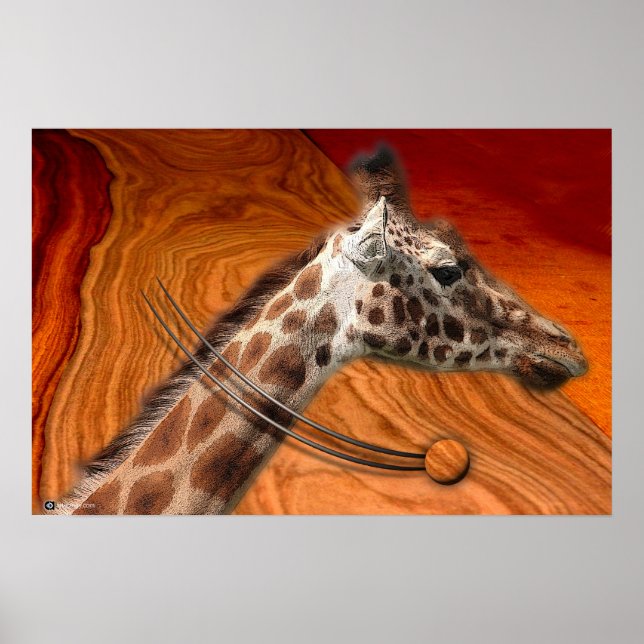 GIRAFFE POSTER (Vorne)