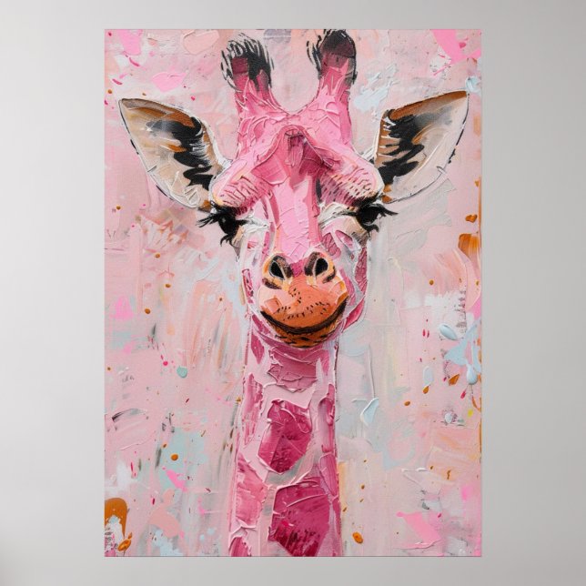 GIRAFFE 🦒 POSTER (Vorne)