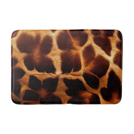 Giraffe Print Badematte
