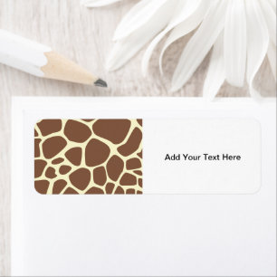 Giraffe Print, Braune Giraffe, Tierdruck, Jungle