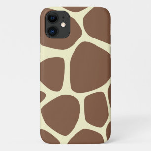 Giraffe Print, Braune Giraffe, Tierdruck, Jungle iPhone 11 Hülle