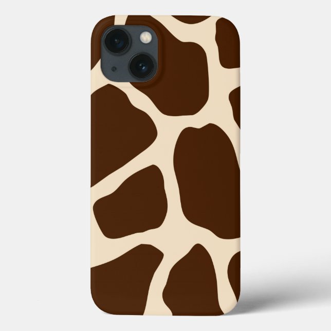 Giraffe Print Case-Mate iPhone Hülle (Rückseite)
