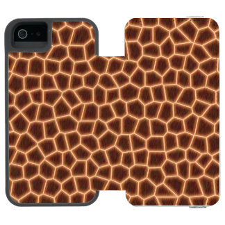 Giraffe Print Incipio Watson™ iPhone 5 Geldbörsen Hülle
