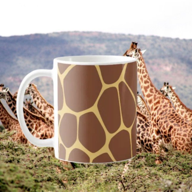 Giraffe Print Kaffeetasse (Von Creator hochgeladen)