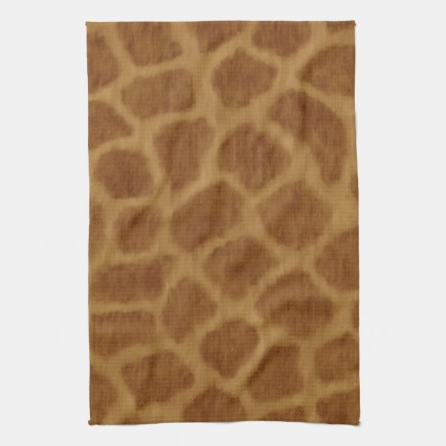 Giraffe Print Kitchtuch Handtuch (Vertikal)