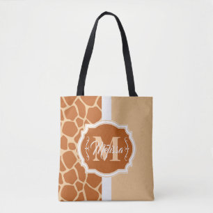 Giraffe Print Monogram