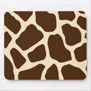 Giraffe Print Mousepad