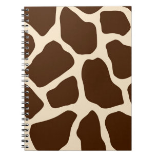 Giraffe Print Notizblock