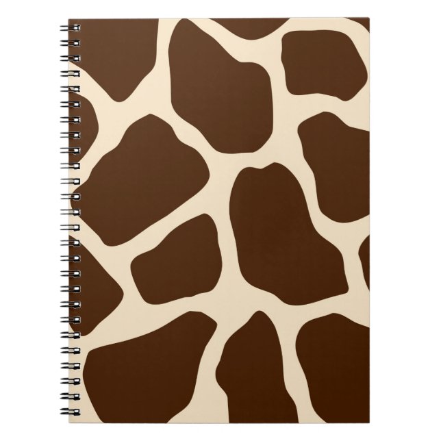 Giraffe Print Notizblock (Vorderseite)