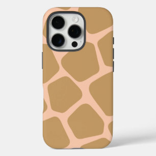 Giraffe Print Pattern Design iPhone 16 Pro Hülle