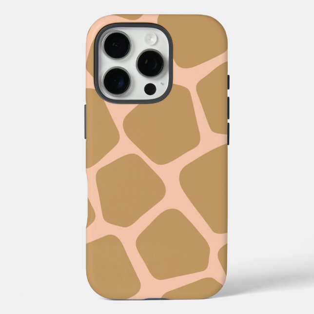 Giraffe Print Pattern Design Case-Mate iPhone Hülle (Rückseite)