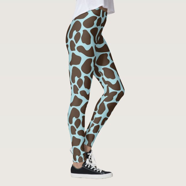 Giraffe Print Pattern Leggings (Rechts)
