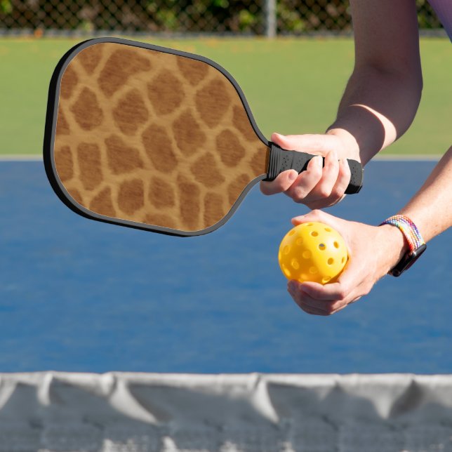 Giraffe Print Pattern Pickleball Schläger (InSitu)