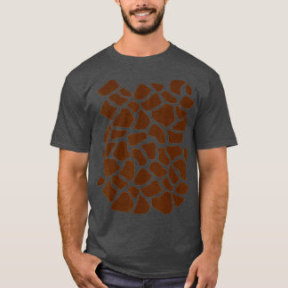 Giraffe Print Simple Halloween Costume Zoo Animal T-Shirt