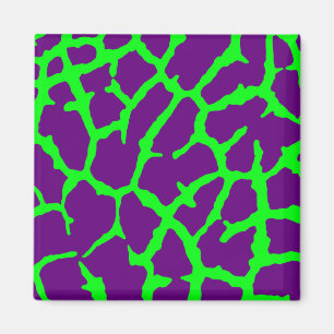 Giraffe Print Wine Limon Magnet