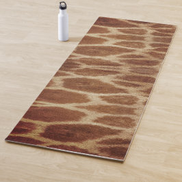 Giraffe Print Yogamatte
