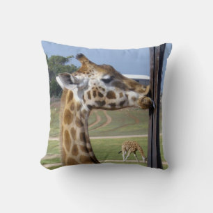 Giraffe Pucker Up Kisses, Kissen
