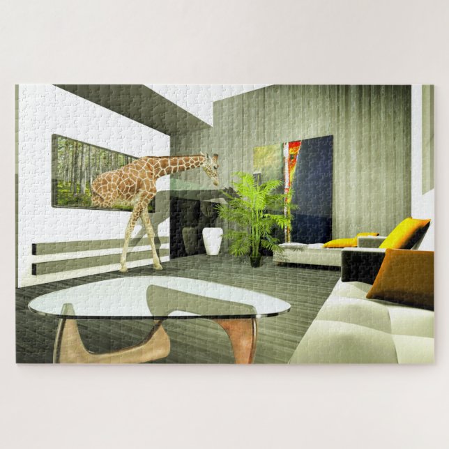 Giraffe Puzzle (Horizontal)