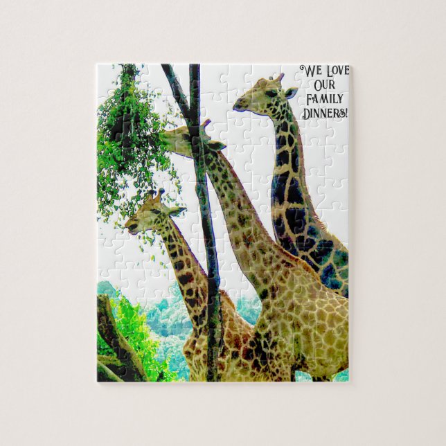 Giraffe-Puzzle Puzzle (Vertikal)