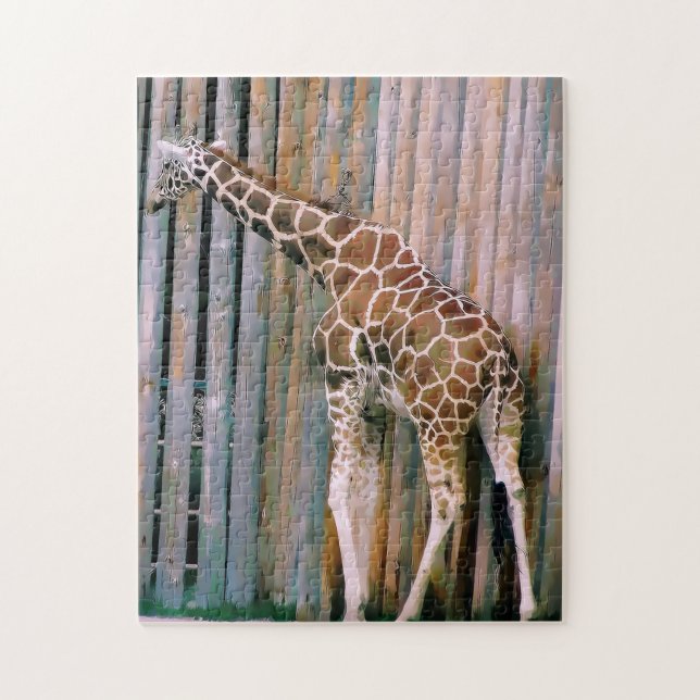 Giraffe-Puzzle Puzzle (Vertikal)