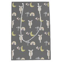 Giraffe & Rainbow-Geschenktasche
