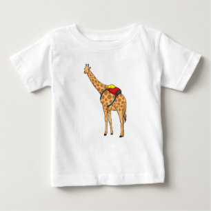 Giraffe Rucksack Baby T-shirt