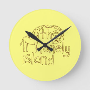 Giraffe Runde Wanduhr