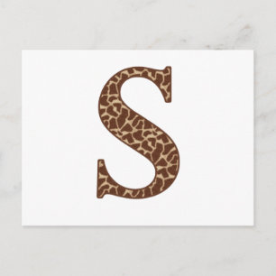 Giraffe S Postkarte