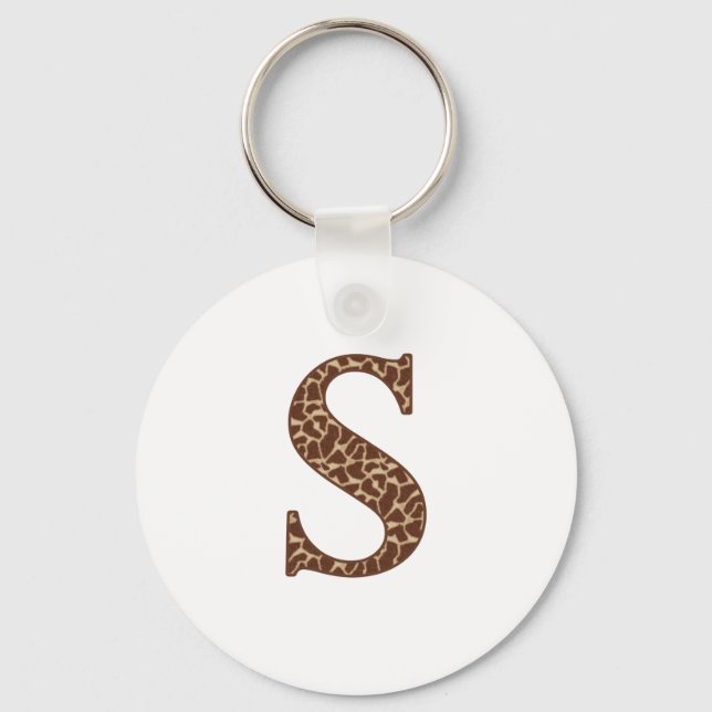 Giraffe S Schlüsselanhänger (Vorderseite)
