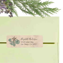 Giraffe Safari Tier botanisch