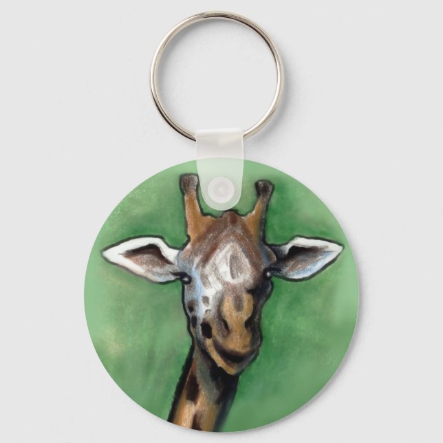 Giraffe Schlüsselanhänger (Vorderseite)